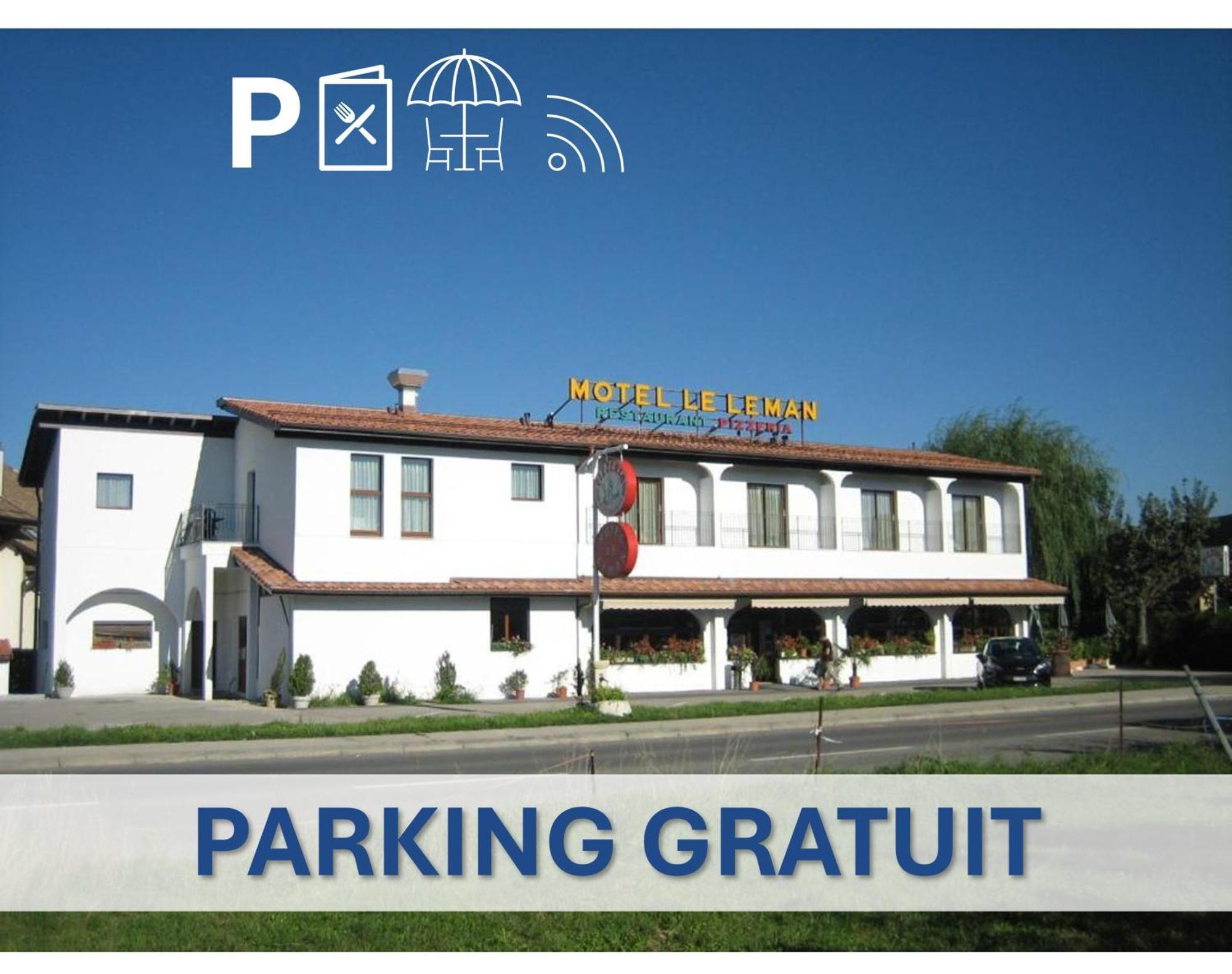 Motel Le Leman Commugny Exterior foto