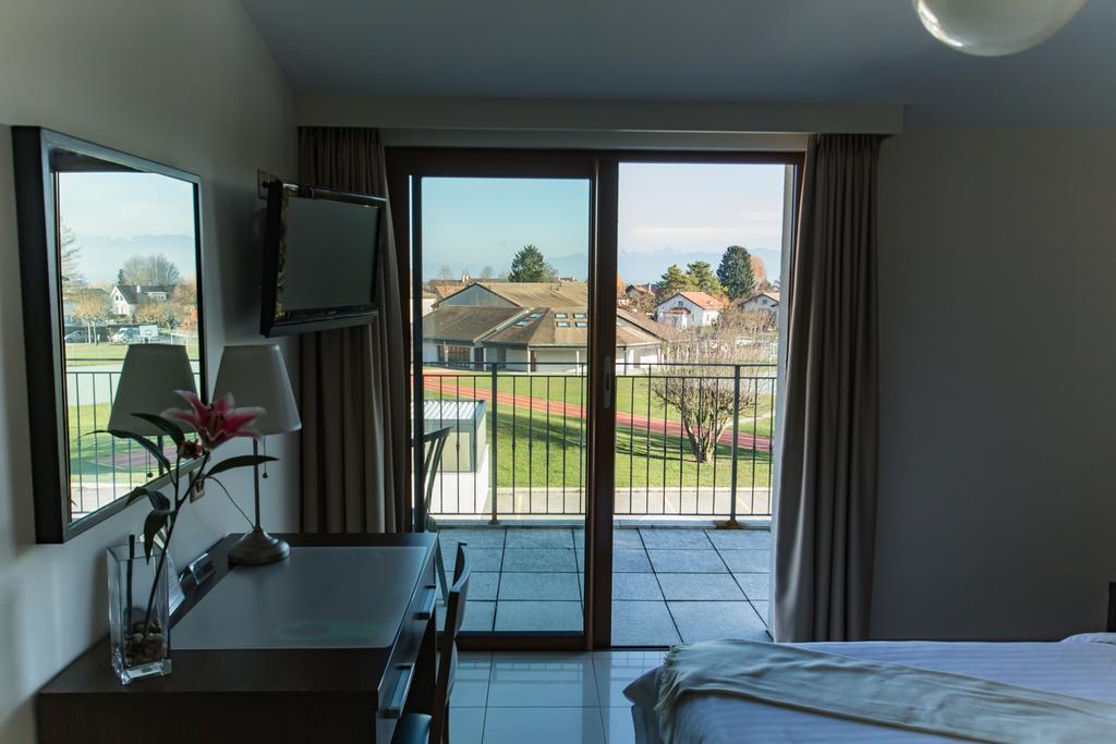 Motel Le Leman Commugny Exterior foto