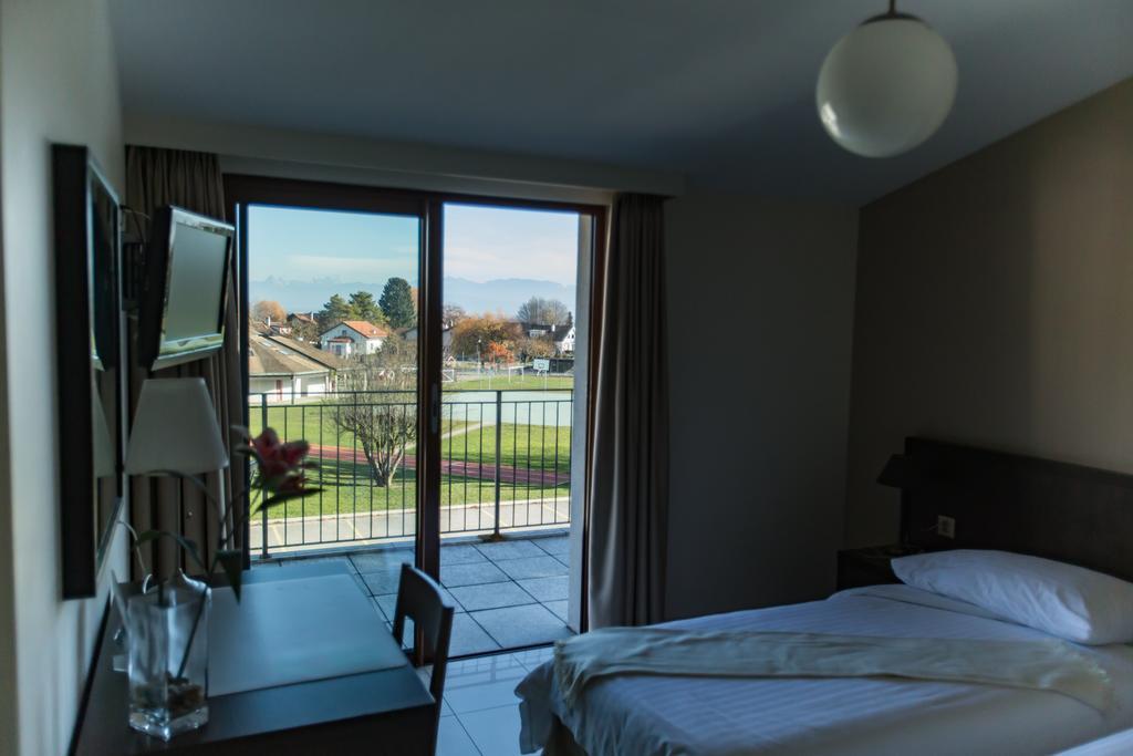 Motel Le Leman Commugny Exterior foto
